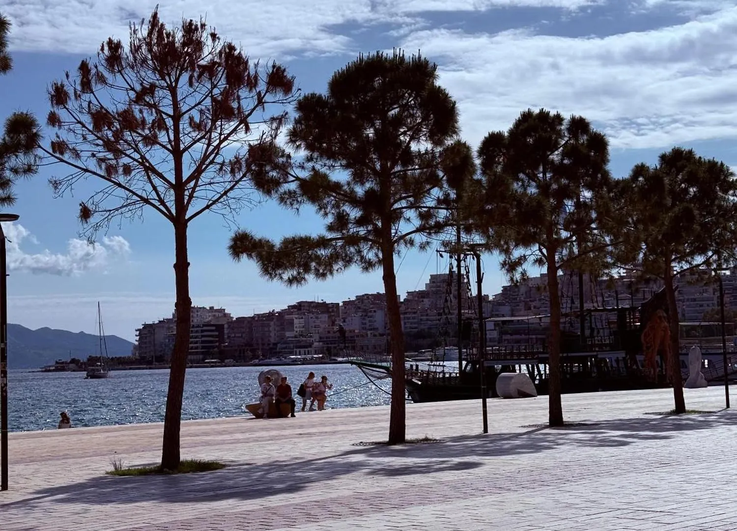 Red Infinity Seaview Apartment Saranda Sarandë